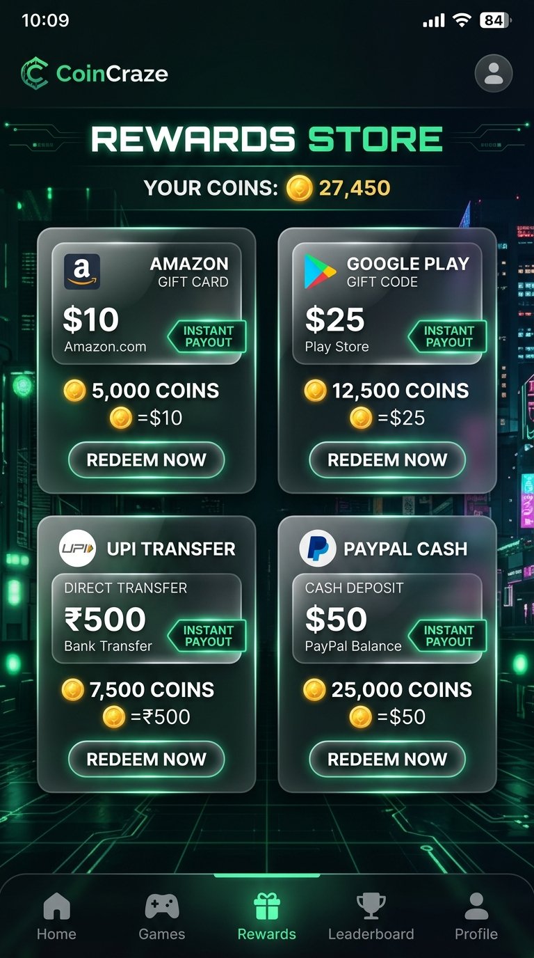 Instant Reward Store